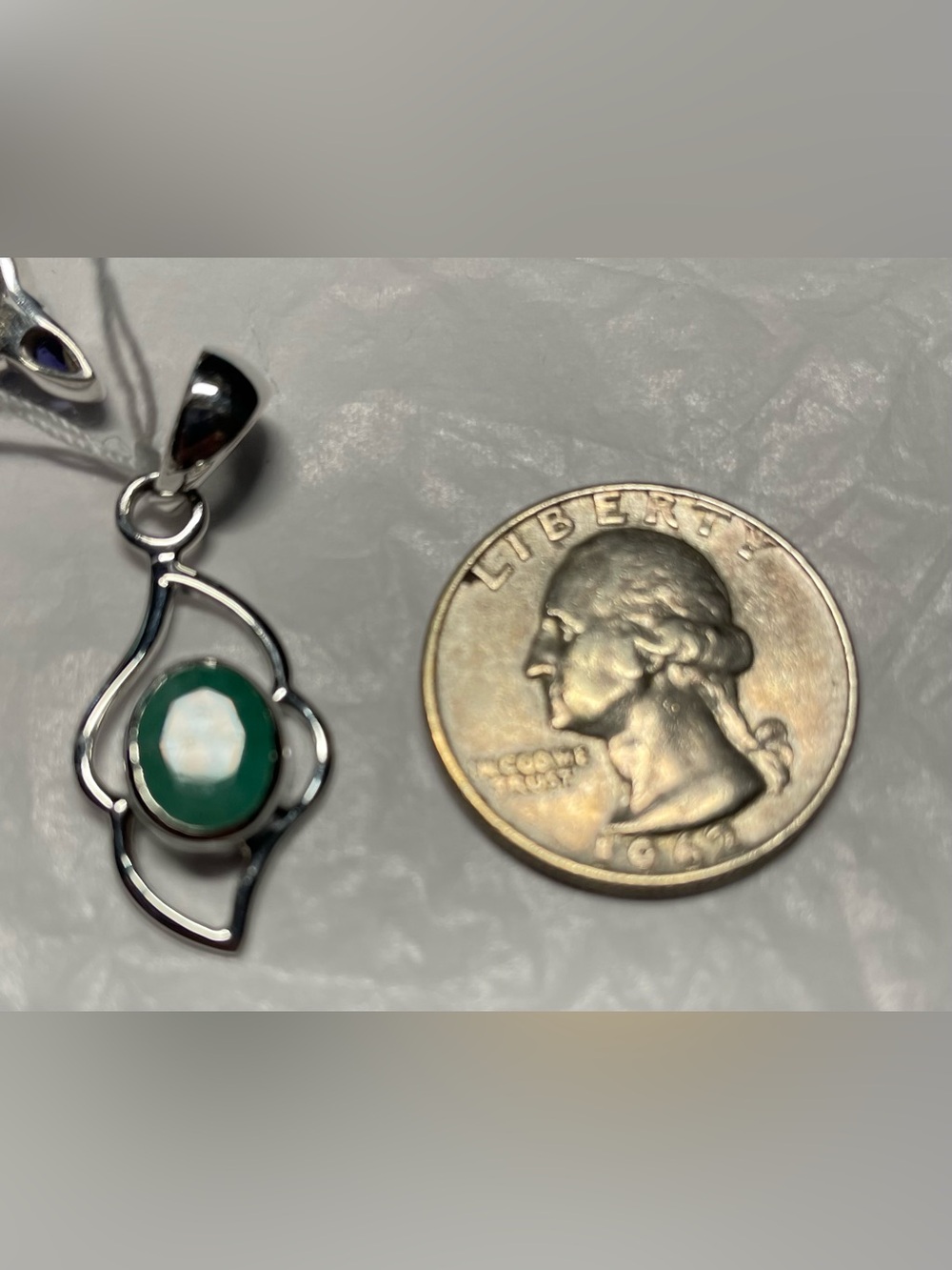Emerald pendant